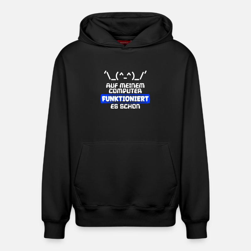 Computer Developer Softwareentwickler Statement - Relaxed Unisex Organic Hoodie – von SPREAD - Schwarz
