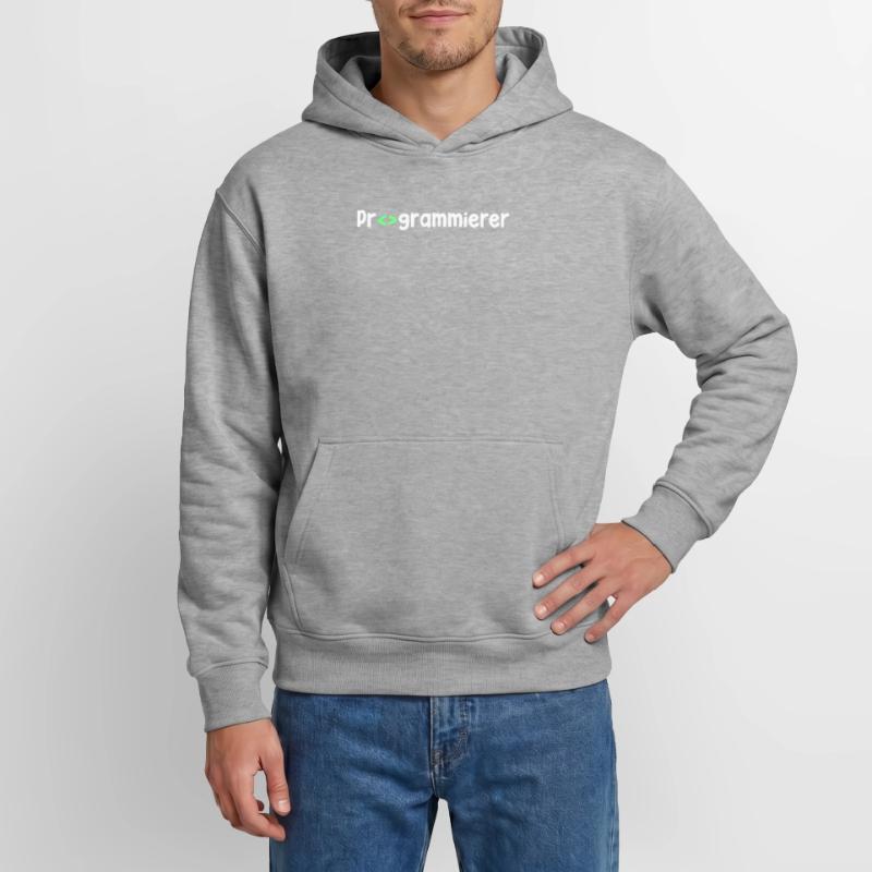 Programmer, Geek, Scripting, Code, Nerd Relaxed Unisex Organic Hoodie – by SPREAD