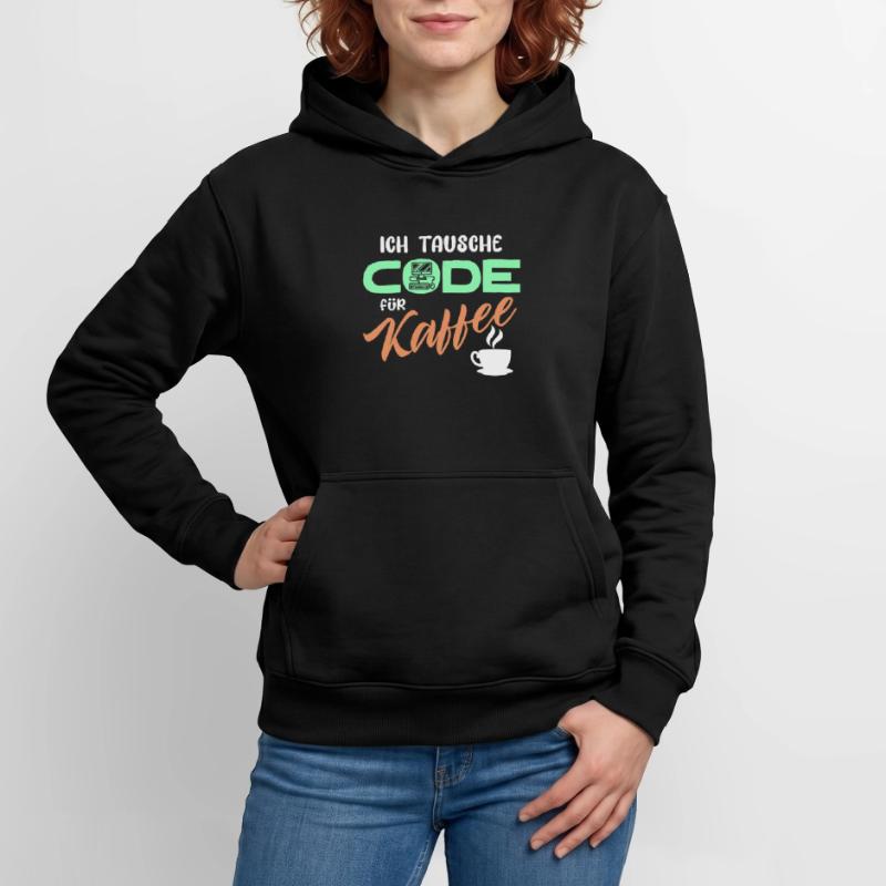 Code Développeur de déclaration Programmeur Ordinateur Sweat à capuche unisexe décontracté en coton biologique – de SPREAD
