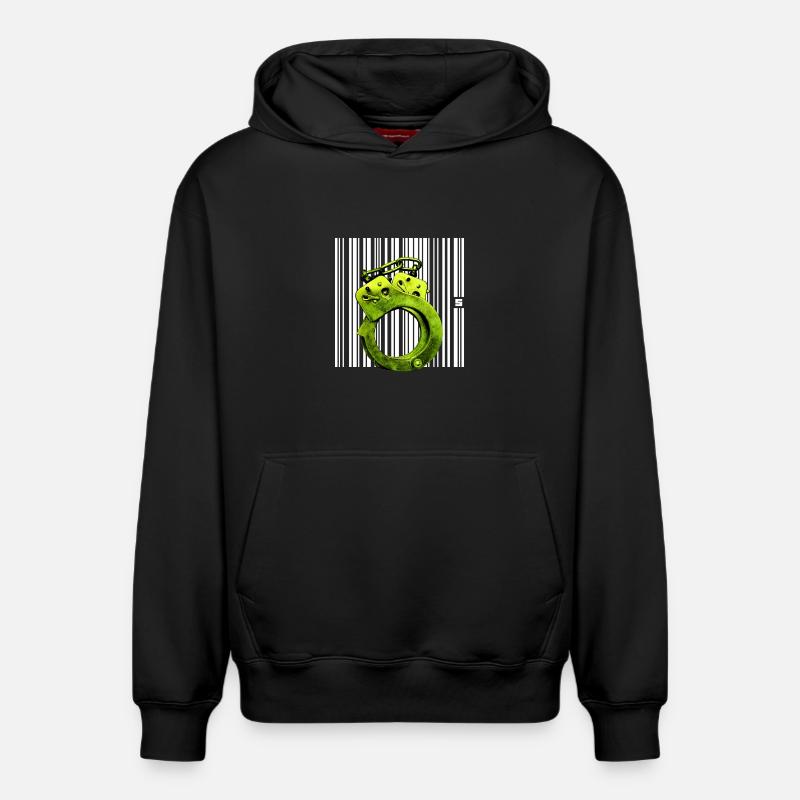 SPOT - STATUT - Sweat à capuche unisexe décontracté en coton biologique – de SPREAD - noir