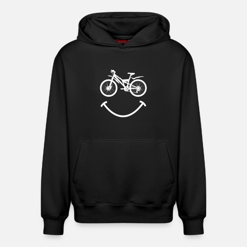 VTT VTT - Sweat à capuche unisexe décontracté en coton biologique – de SPREAD - noir
