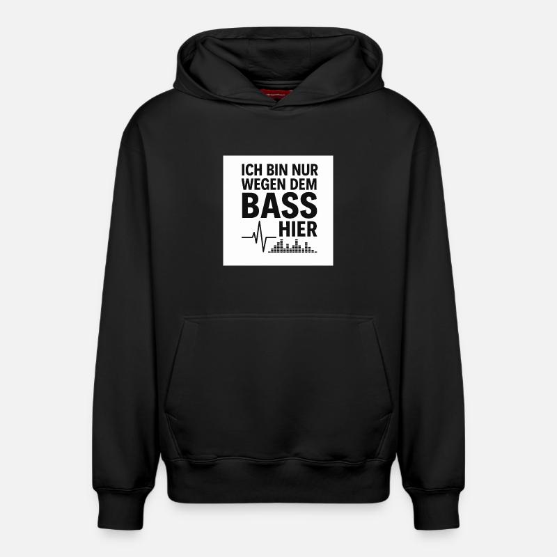 0A809AD4-E7DF-4CF1-9575-0EAF255C91D6 - Relaxed Unisex Organic Hoodie – von SPREAD - Schwarz
