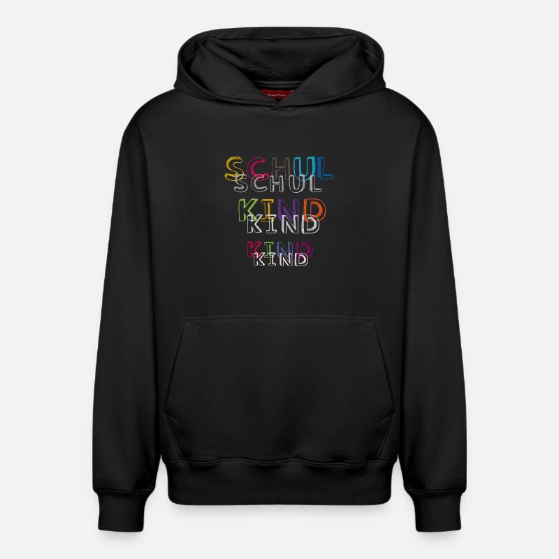 Première classe 2025 - Sweat à capuche unisexe décontracté en coton biologique – de SPREAD - noir