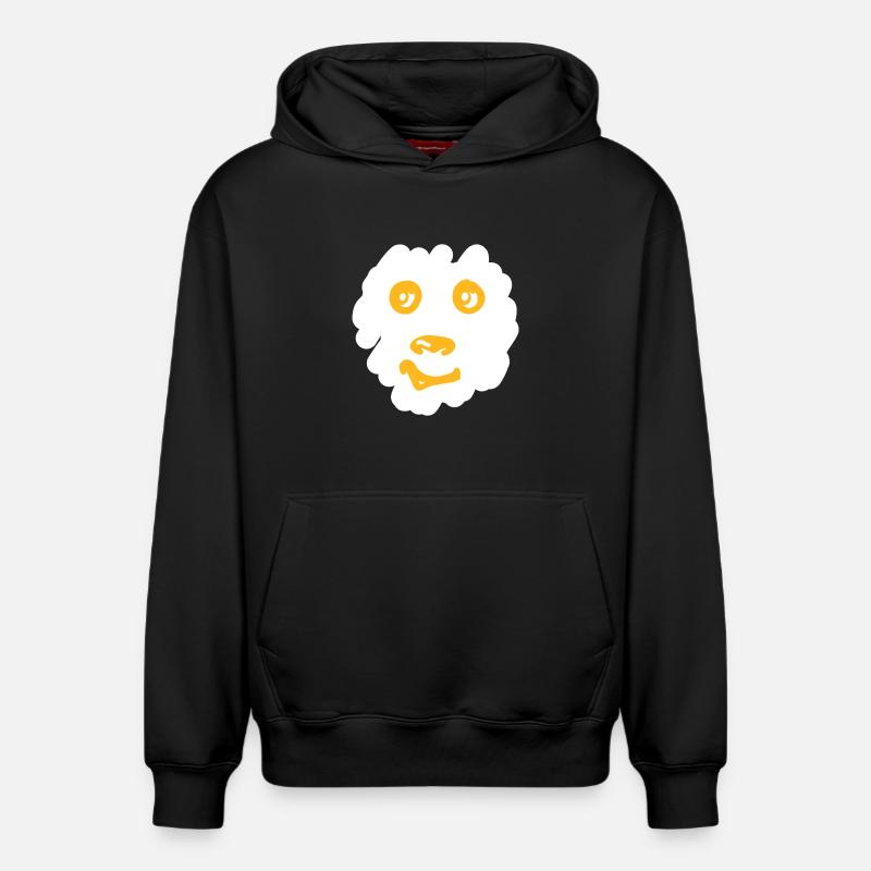 ourson - Sweat à capuche unisexe décontracté en coton biologique – de SPREAD - noir