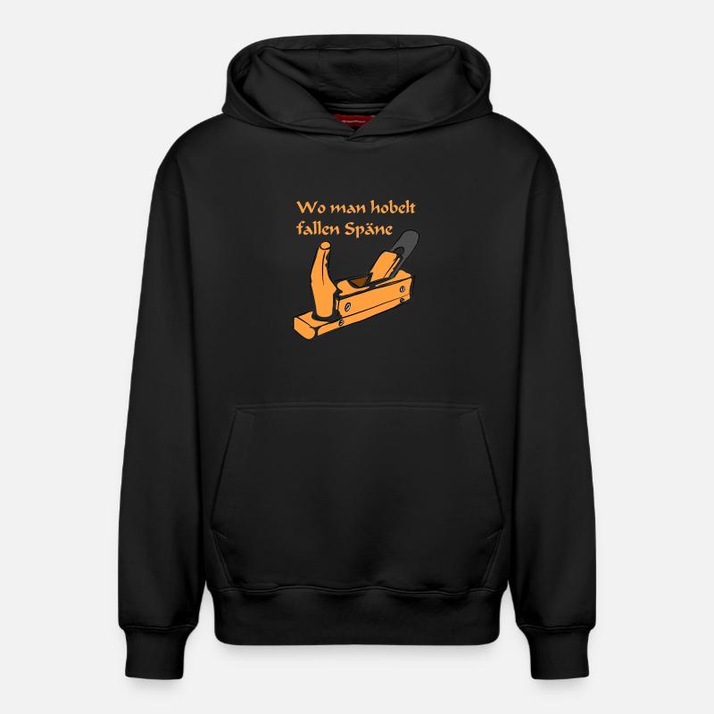 outil de planification - Sweat à capuche unisexe décontracté en coton biologique – de SPREAD - noir