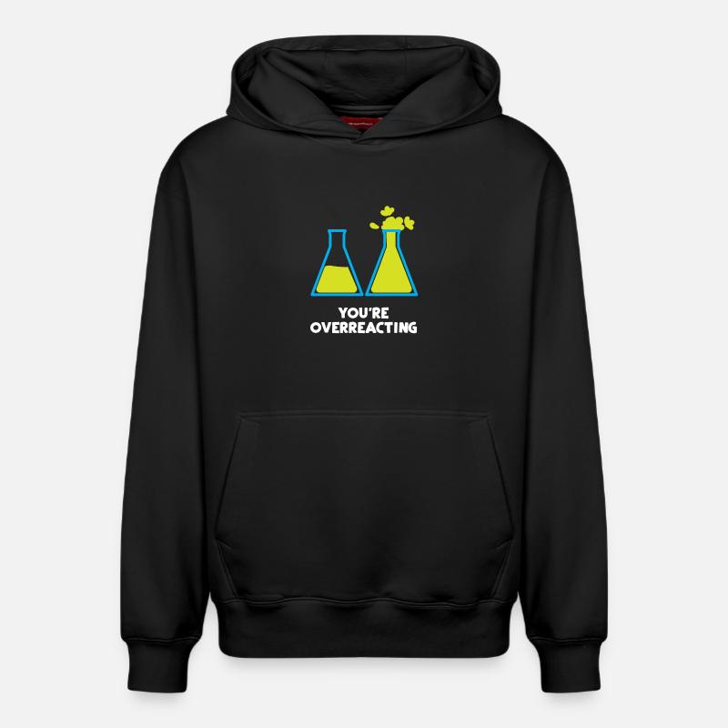 Science Chimie - Sweat à capuche unisexe décontracté en coton biologique – de SPREAD - noir