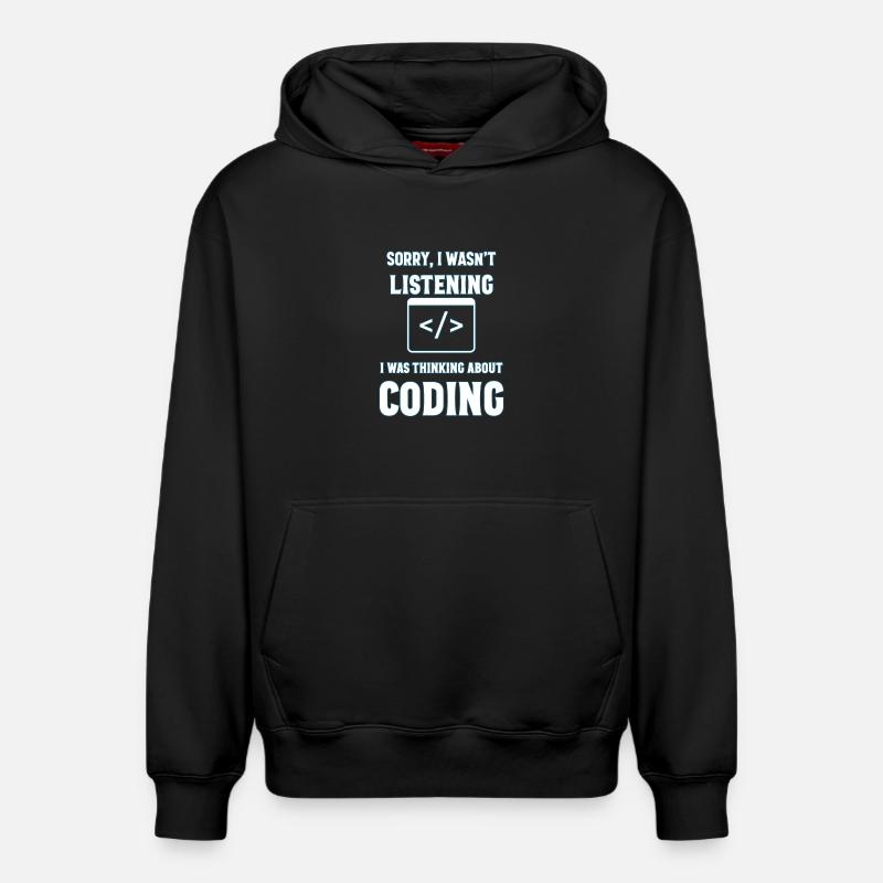 Programmieren Geschenk - Relaxed Unisex Organic Hoodie – von SPREAD - Schwarz