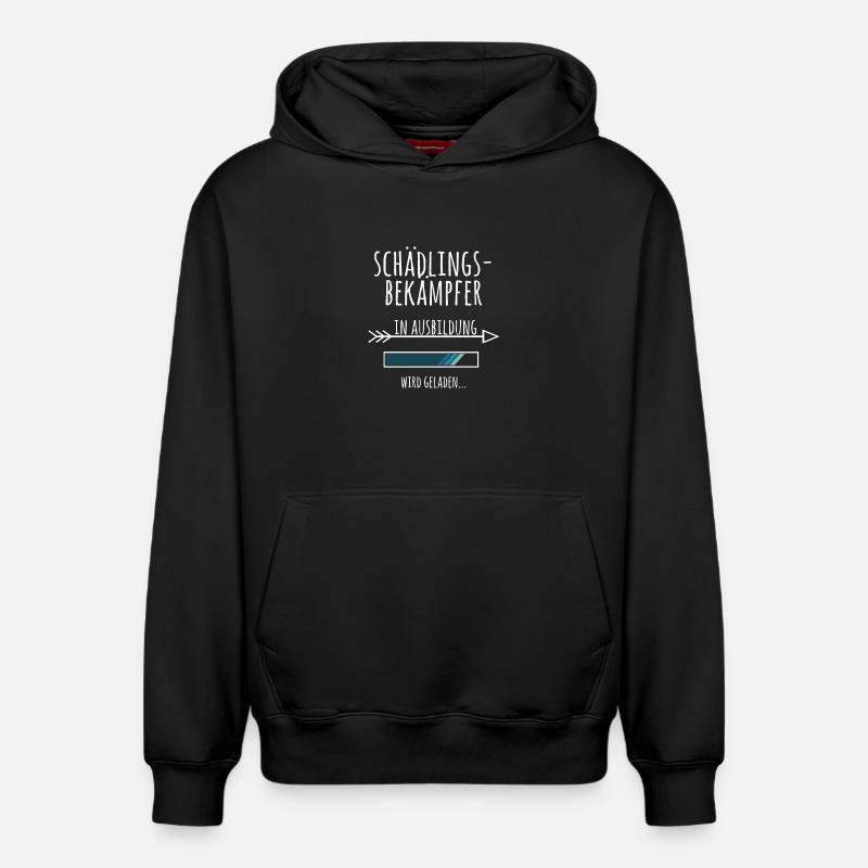 Schädlingsbekämpfer Ausbildung Geschenk Schädlinge - Relaxed Unisex Organic Hoodie – von SPREAD - Schwarz