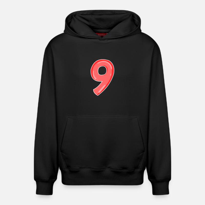 Neuf - 9 - Sweat à capuche unisexe décontracté en coton biologique – de SPREAD - noir
