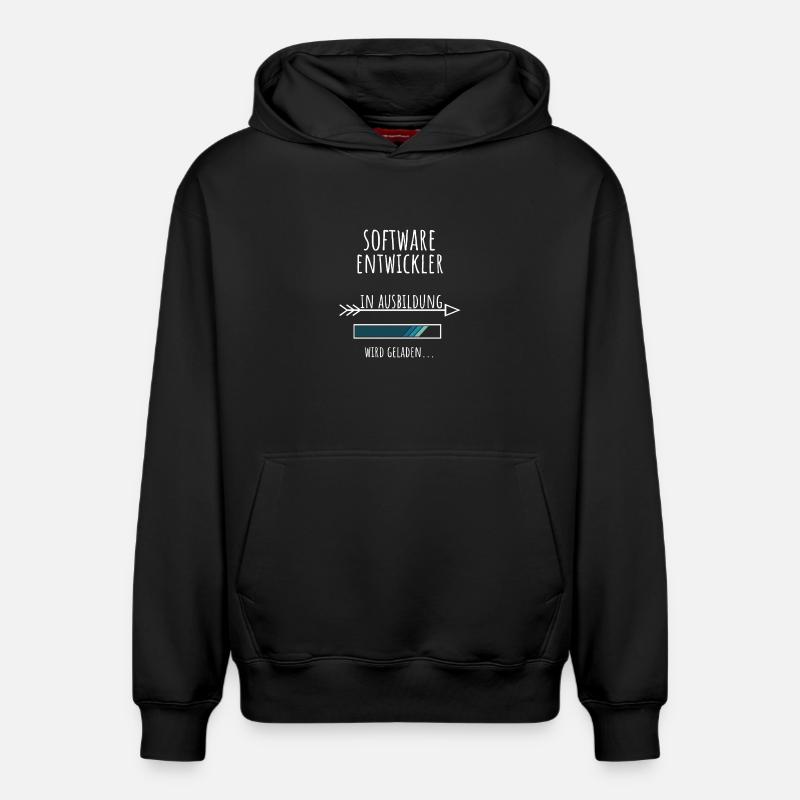 Informatik Studium Beruf Softwareentwickler - Relaxed Unisex Organic Hoodie – von SPREAD - Schwarz