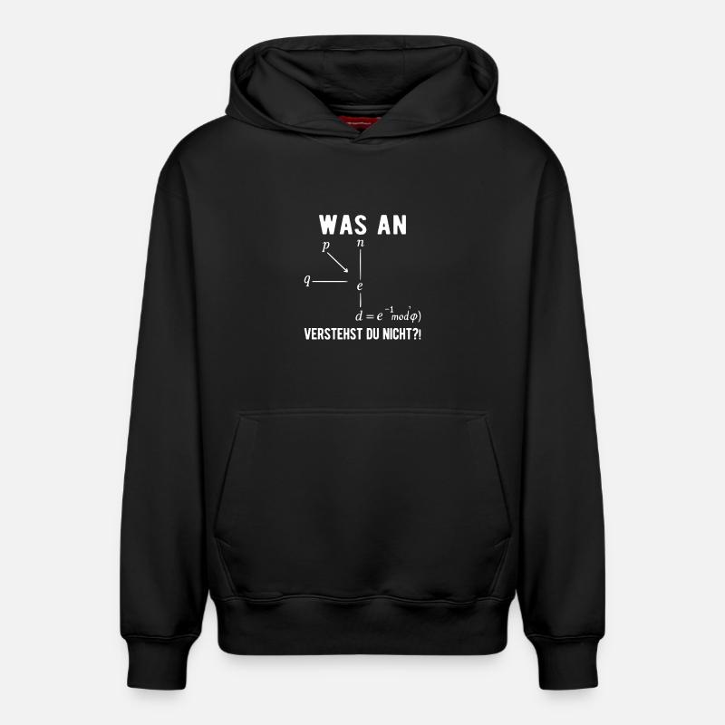 Informatiker Programmierer Computer Nerd Spruch  - Relaxed Unisex Organic Hoodie – von SPREAD - Schwarz
