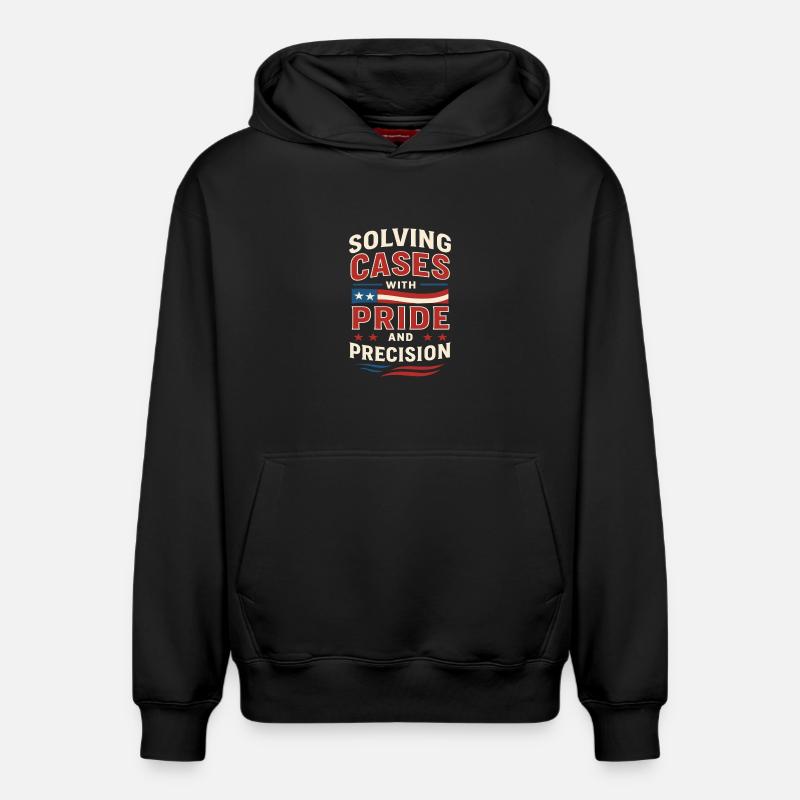 Forensic Nurse Practitioner Pride & Precision - Relaxed Unisex Organic Hoodie – von SPREAD - Schwarz