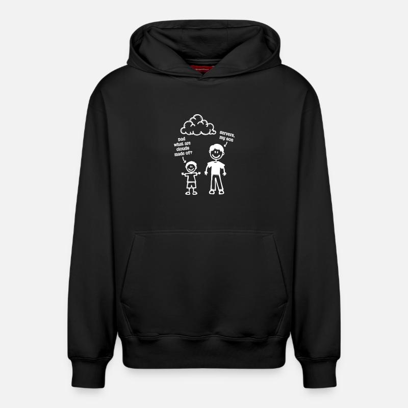 Developer Coden Computerfreak Webentwickler Geek - Relaxed Unisex Organic Hoodie – von SPREAD - Schwarz