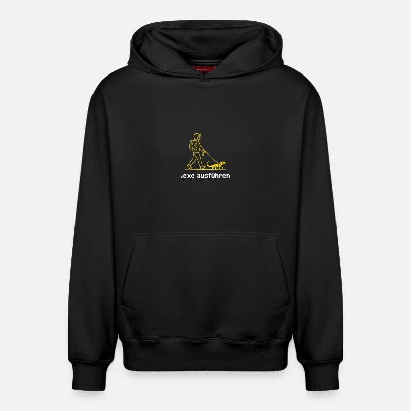 Lustige Admin Geschenke Sys Admin Programmierer - Relaxed Unisex Organic Hoodie – von SPREAD - Schwarz