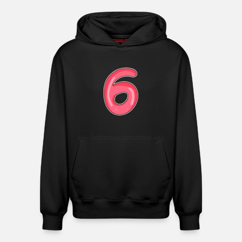 6 - Sweat à capuche unisexe décontracté en coton biologique – de SPREAD - noir
