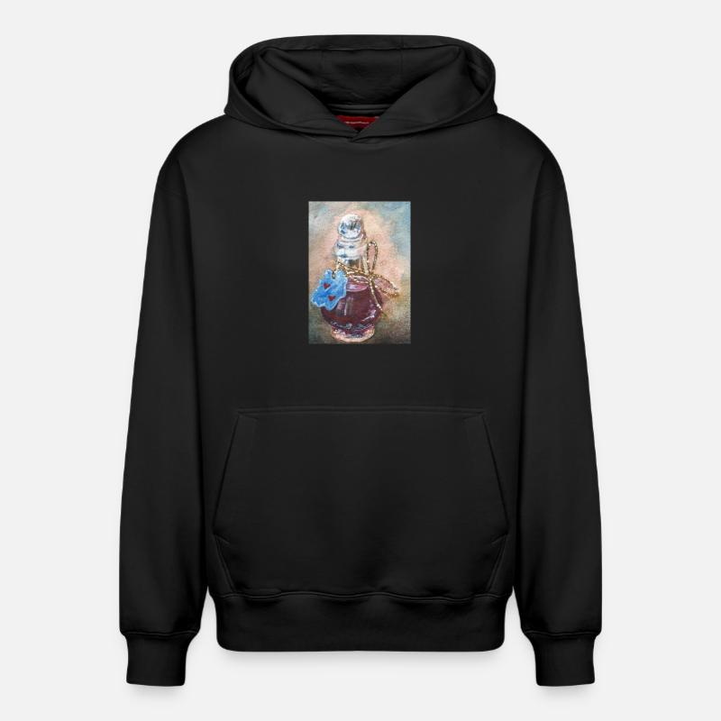 Potion - Sweat à capuche unisexe décontracté en coton biologique – de SPREAD - noir