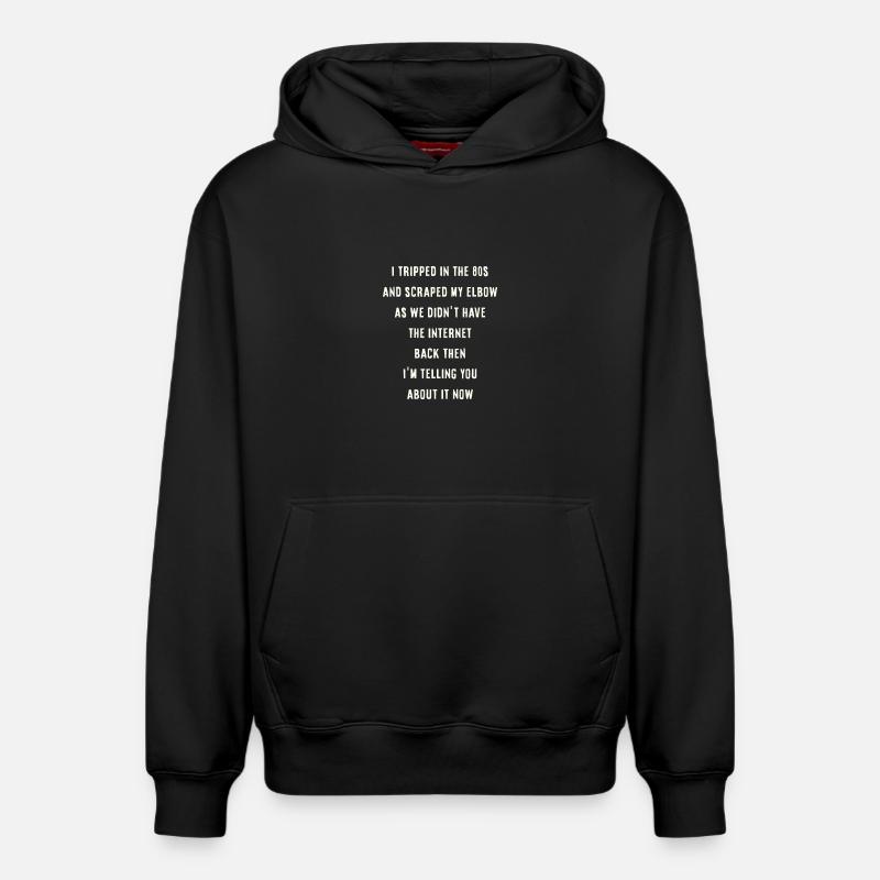 Miroir temporel - Sweat à capuche unisexe décontracté en coton biologique – de SPREAD - noir