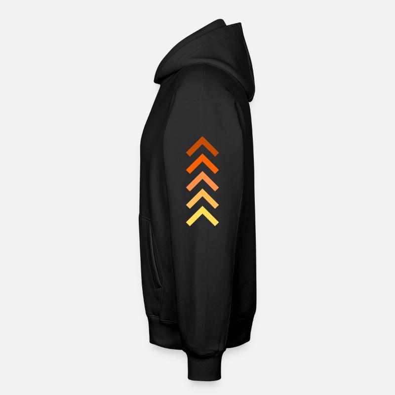 Montée en puissance - Sweat à capuche unisexe décontracté en coton biologique – de SPREAD - noir
