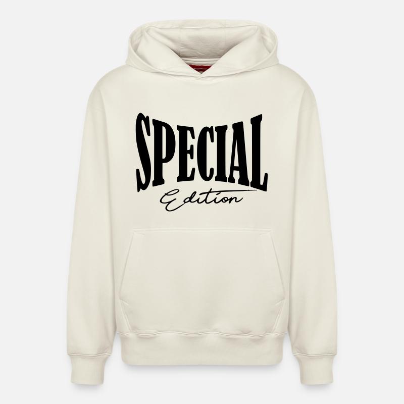 Chemise Tuner édition spéciale - Sweat à capuche unisexe décontracté en coton biologique – de SPREAD - blanc cassé