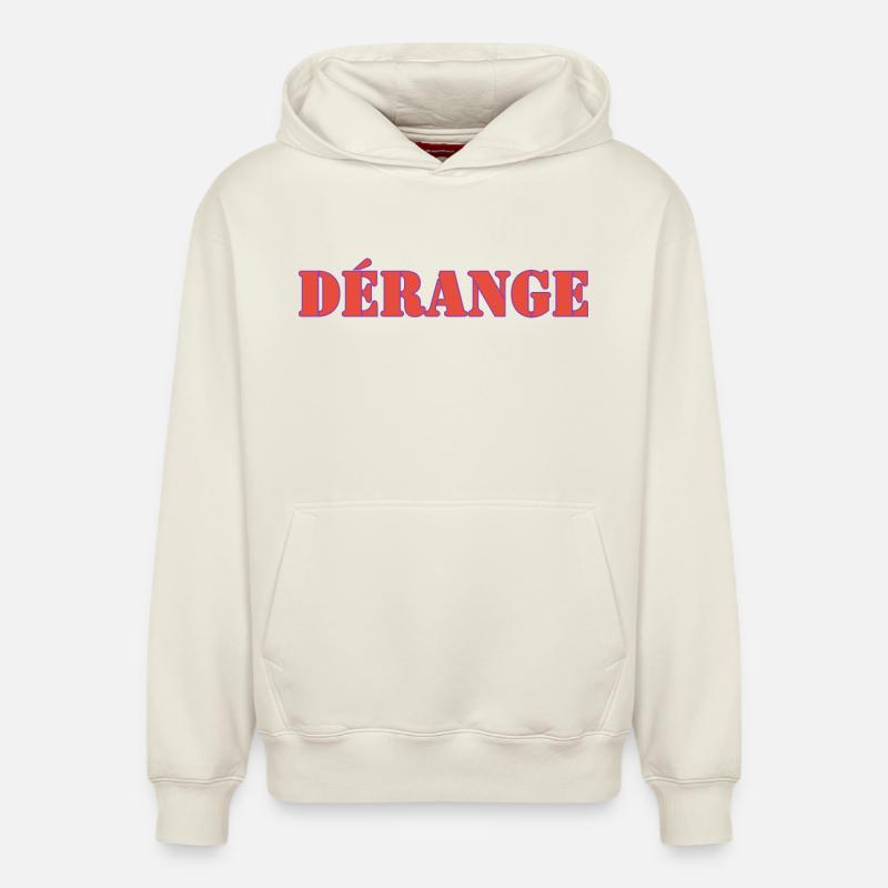 Mind - Relaxed Unisex Organic Hoodie – by SPREAD - off white