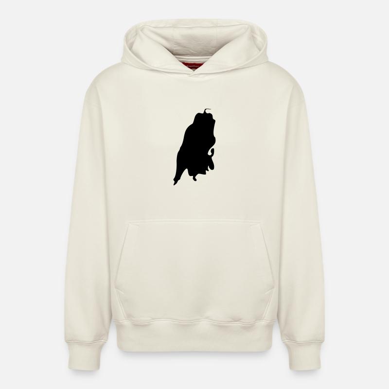 Lefkada - Relaxed Unisex Organic Hoodie – von SPREAD - Naturweiß