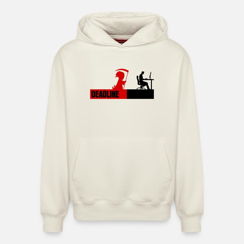 Bugfixing Scripting Dev Computerfreak Developer - Relaxed Unisex Organic Hoodie – by SPREAD - off white