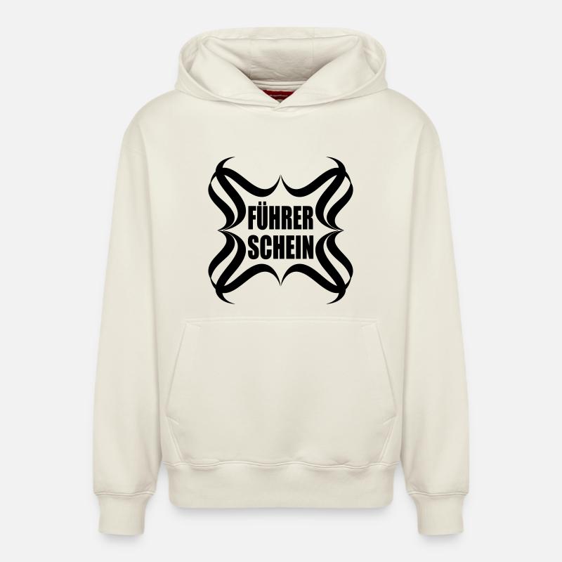 Congratulations driver's license passed - Relaxed Unisex Organic Hoodie – by SPREAD - off white