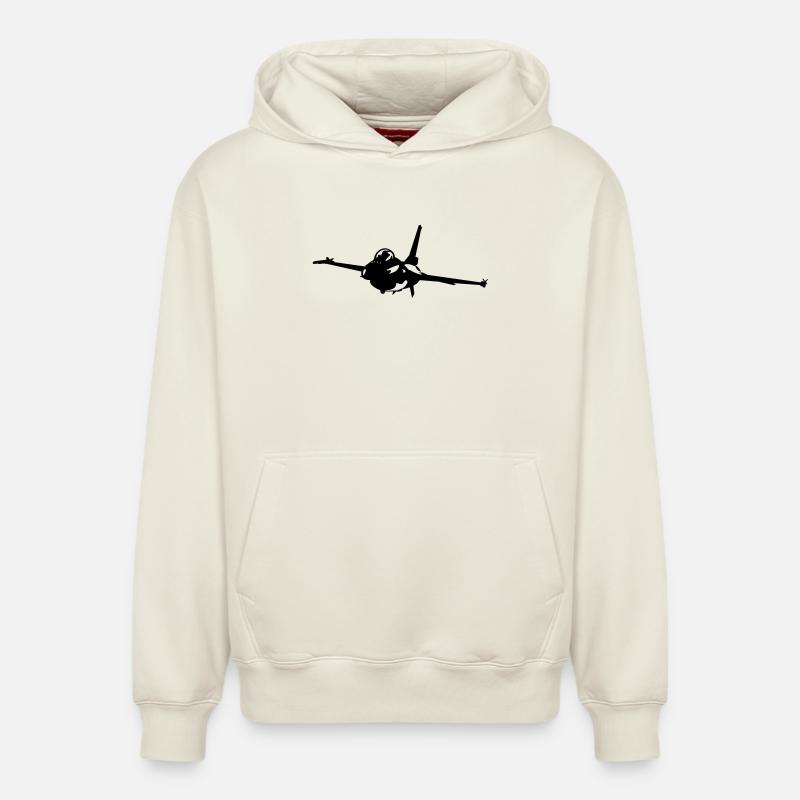 f_16 - Sweat à capuche unisexe décontracté en coton biologique – de SPREAD - blanc cassé