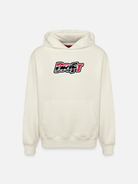 Drift Motorsport - Relaxed Unisex Organic Hoodie – by SPREAD - off white