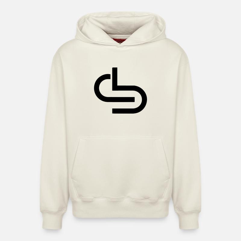 Coleção Outono Inverno CB - Sweat à capuche unisexe décontracté en coton biologique – de SPREAD - blanc cassé