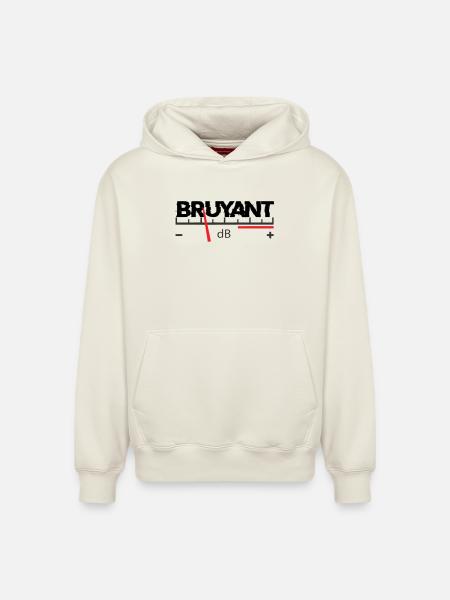 Noisy - Relaxed Unisex Organic Hoodie – by SPREAD - off white
