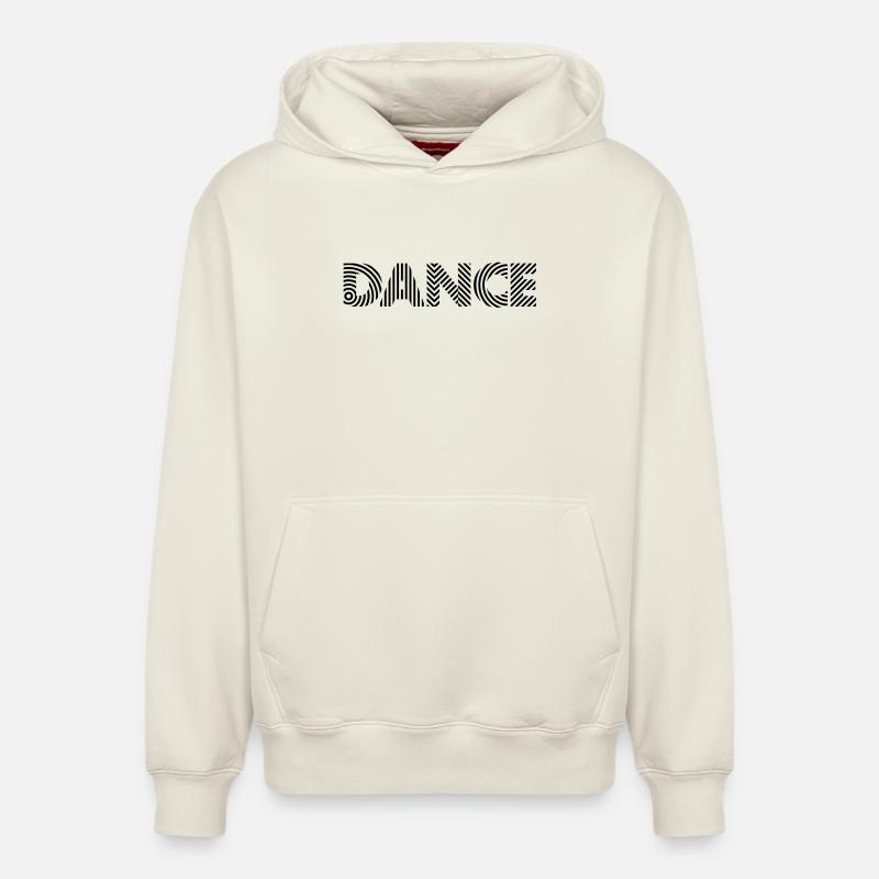 Dance - Hypno - Sweat à capuche unisexe décontracté en coton biologique – de SPREAD - blanc cassé