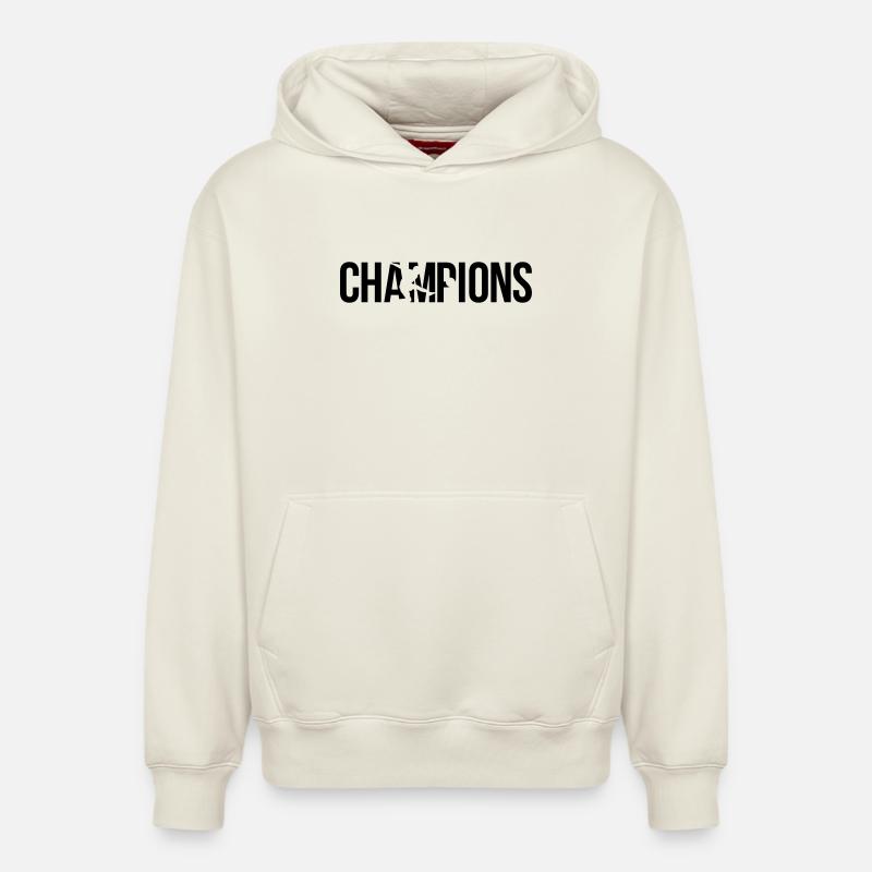 Meister - Relaxed Unisex Organic Hoodie – von SPREAD - Naturweiß