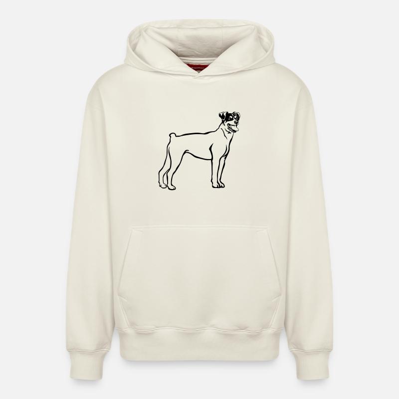 Bodeguero Andaluz - Sweat à capuche unisexe décontracté en coton biologique – de SPREAD - blanc cassé