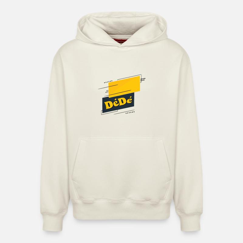 Dédé - Relaxed Unisex Organic Hoodie – von SPREAD - Naturweiß