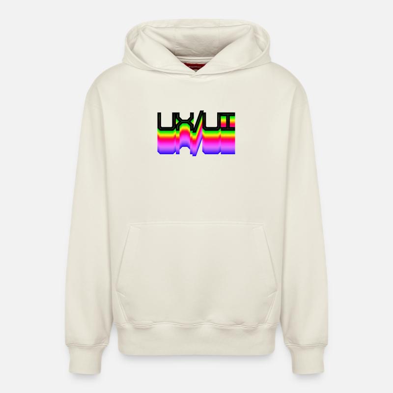 Code Developer Skripting Dev Computerfreak Geek - Relaxed Unisex Organic Hoodie – von SPREAD - Naturweiß