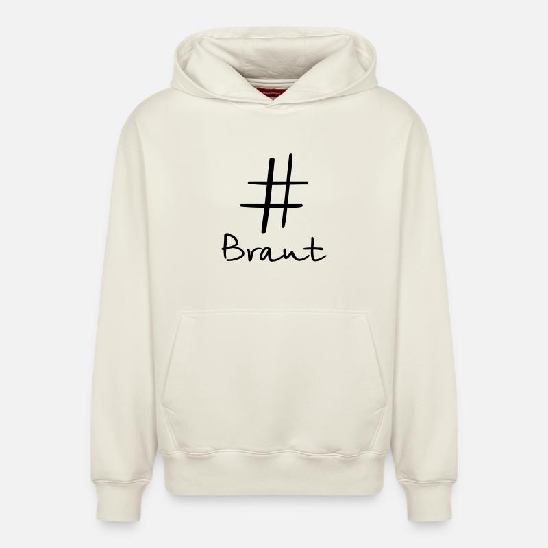 Soirée entre filles - Sweat à capuche unisexe décontracté en coton biologique – de SPREAD - blanc cassé