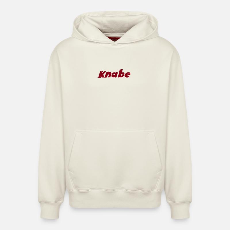 garçon - Sweat à capuche unisexe décontracté en coton biologique – de SPREAD - blanc cassé