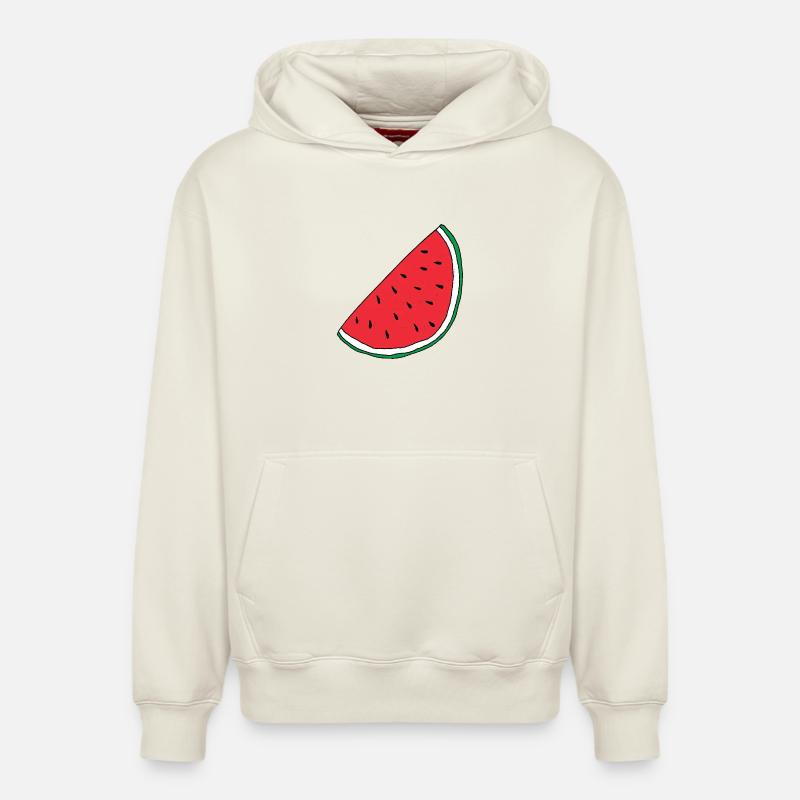 Palestine libre - Sweat à capuche unisexe décontracté en coton biologique – de SPREAD - blanc cassé