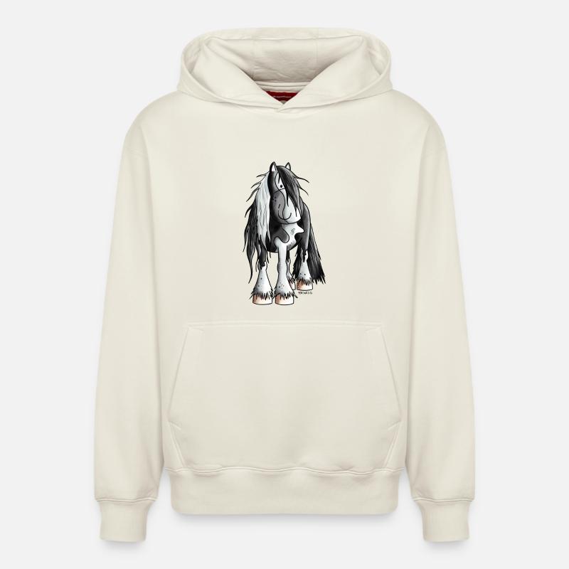 Cute Irish Tinker - Sweat à capuche unisexe décontracté en coton biologique – de SPREAD - blanc cassé