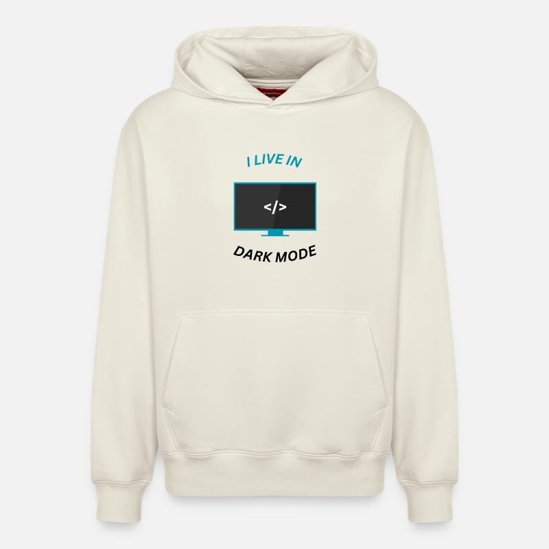 Programmierer Motivation Design - Relaxed Unisex Organic Hoodie – von SPREAD - Naturweiß