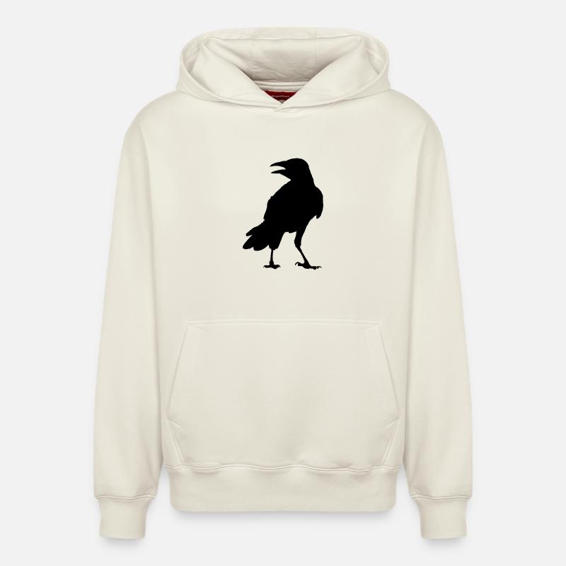 Raabe - Sweat à capuche unisexe décontracté en coton biologique – de SPREAD - blanc cassé