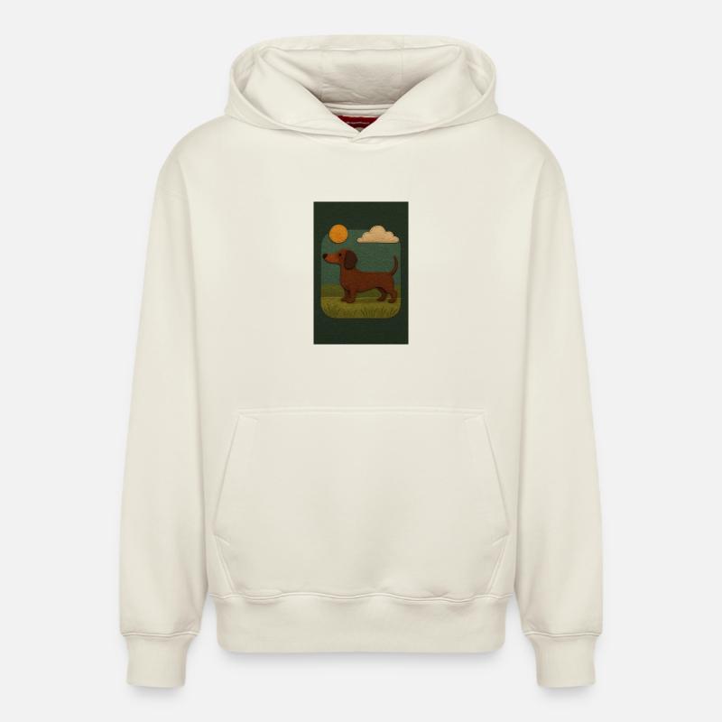 file_0000000075bc622fa510b8c423934e6d - Sweat à capuche unisexe décontracté en coton biologique – de SPREAD - blanc cassé