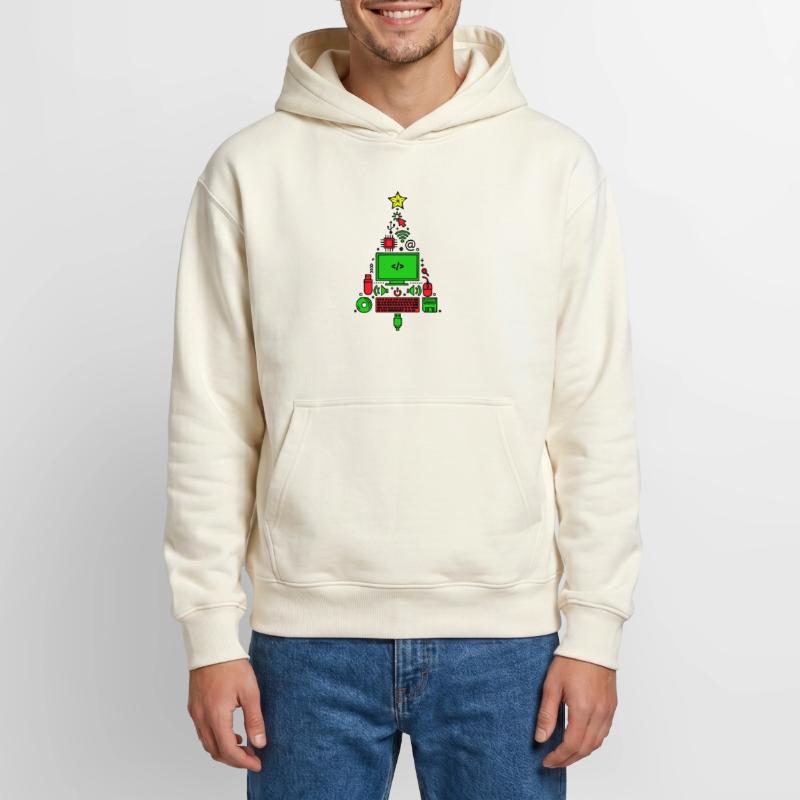 Code Computer Code Debug Scripting Programmer Relaxed Unisex Organic Hoodie – by SPREAD