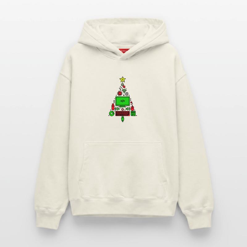 Code Computer Code Debug Scripting Programmer Relaxed Unisex Organic Hoodie – by SPREAD