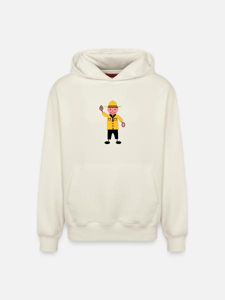Scout - Relaxed Unisex Organic Hoodie – by SPREAD - off white