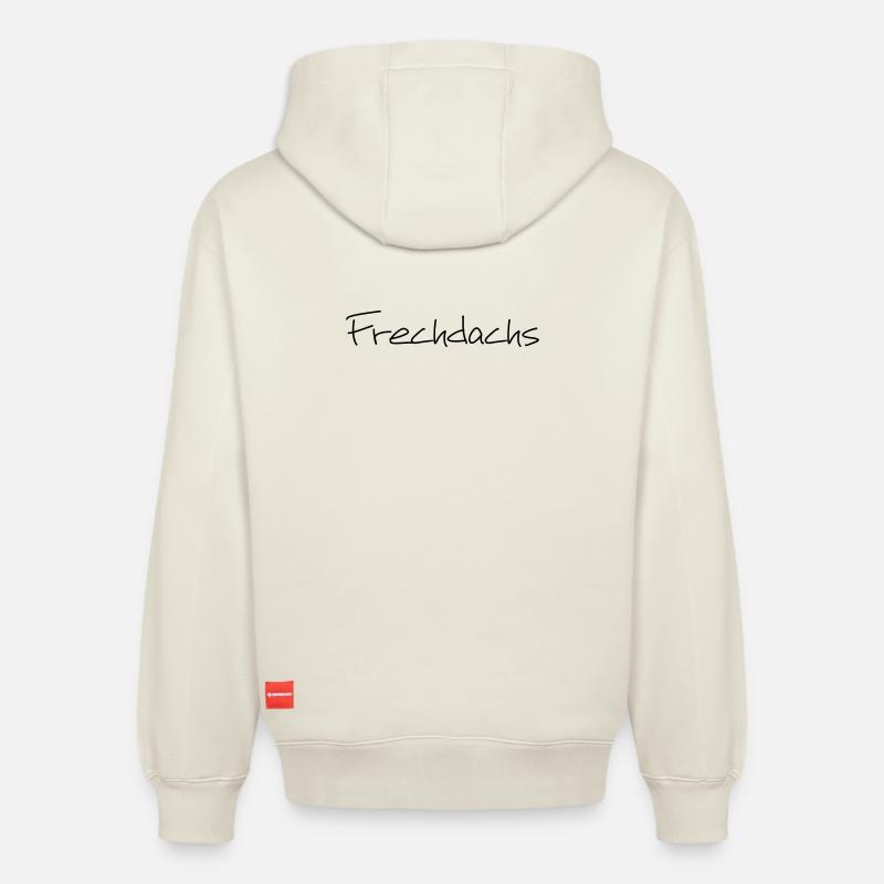 Frechdachs Kind Kleinkind frech Geschenk - Relaxed Unisex Organic Hoodie – von SPREAD - Naturweiß