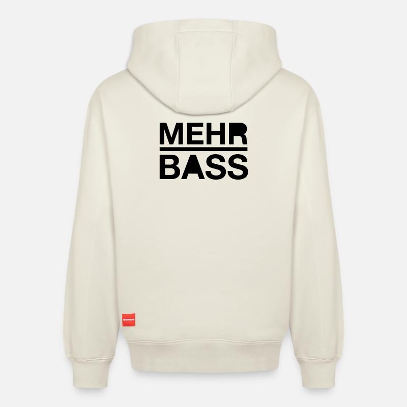 Plus basse - Sweat à capuche unisexe décontracté en coton biologique – de SPREAD - blanc cassé