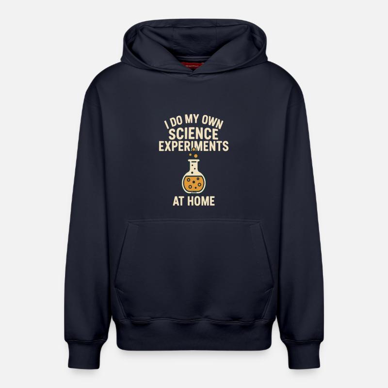 Eigenständige Wissenschaft Experimente Zu Hause - Relaxed Unisex Organic Hoodie – von SPREAD - Navy