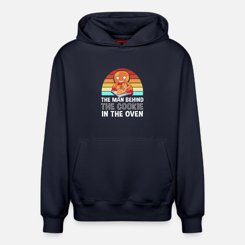 Werdender Papa werdende Väter - Relaxed Unisex Organic Hoodie – von SPREAD - Navy